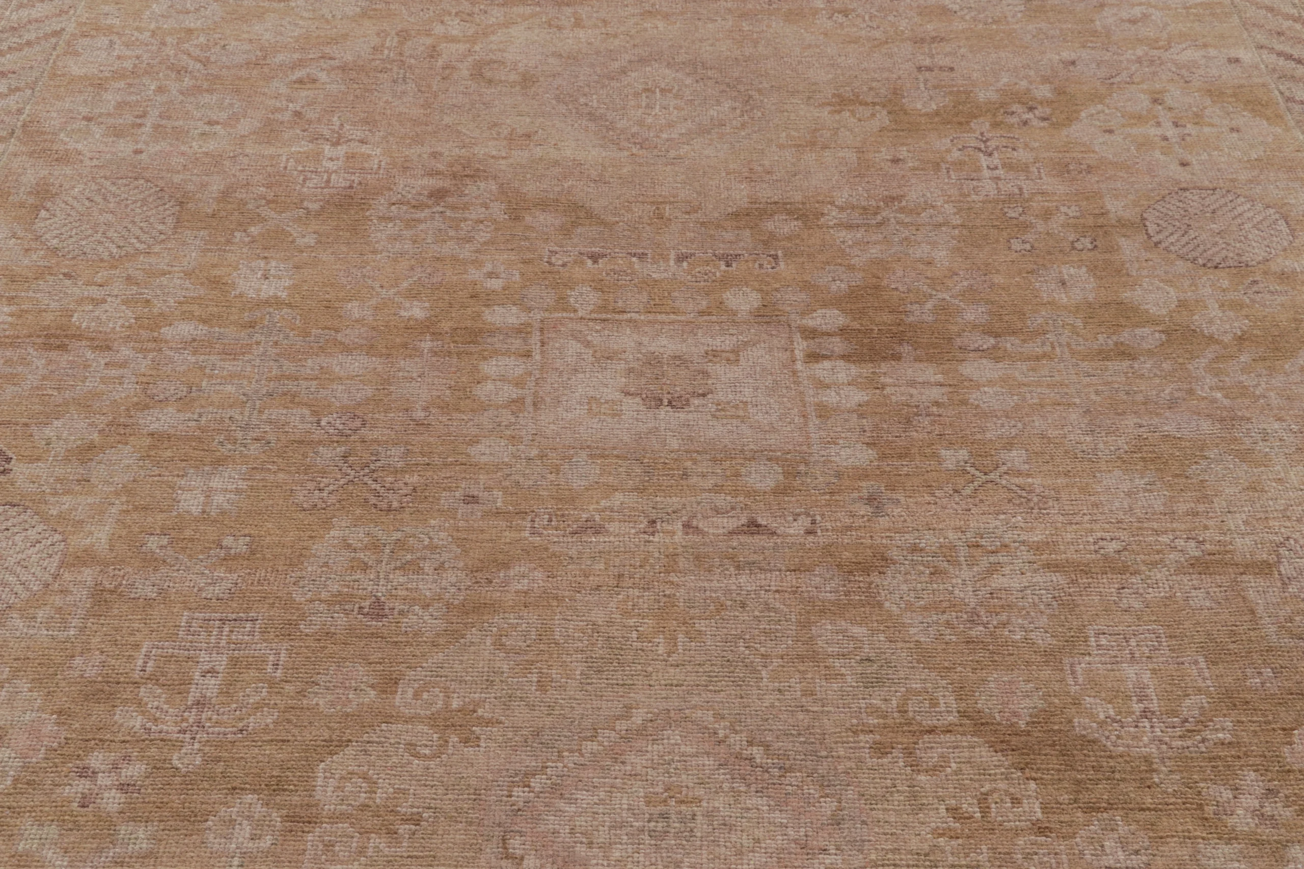 Modern Floral Geometric Rug