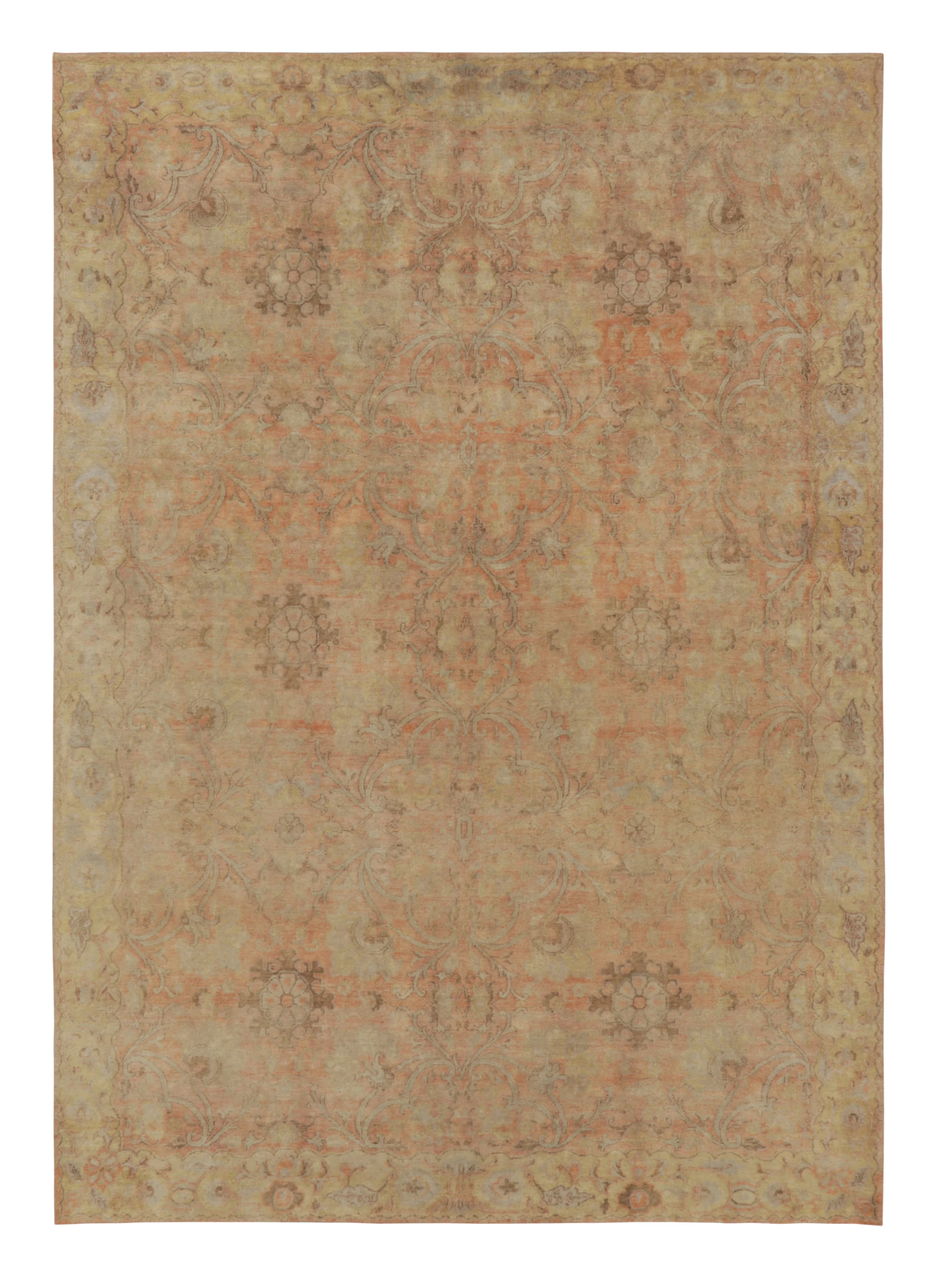 Modern All-Over Floral Rug