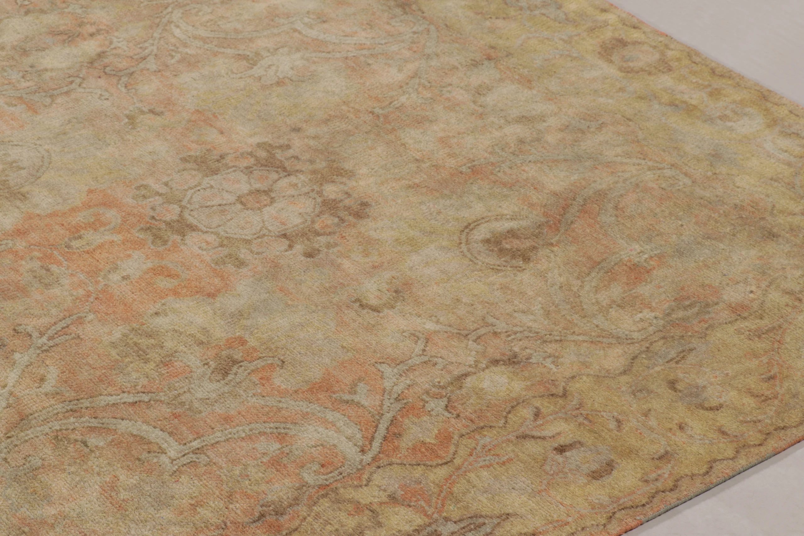 Modern All-Over Floral Rug