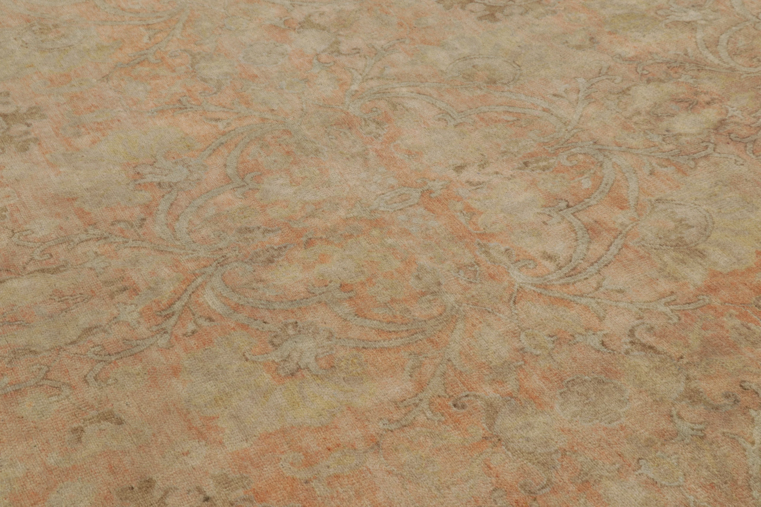 Modern All-Over Floral Rug