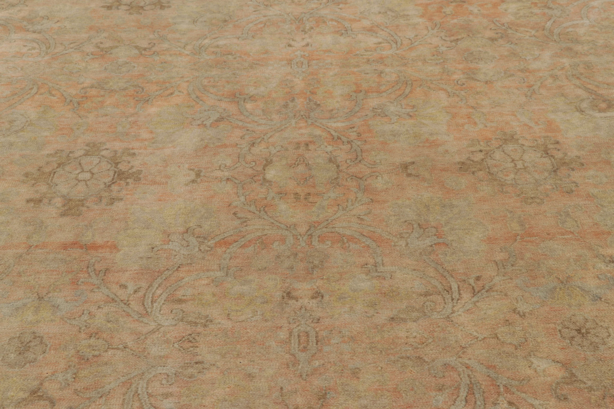 Modern All-Over Floral Rug