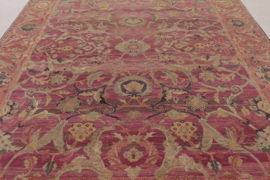 Modern Floral Medallion Rug
