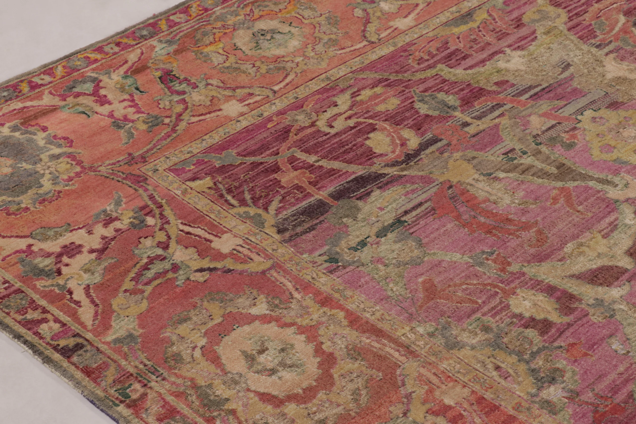 Modern Floral Medallion Rug