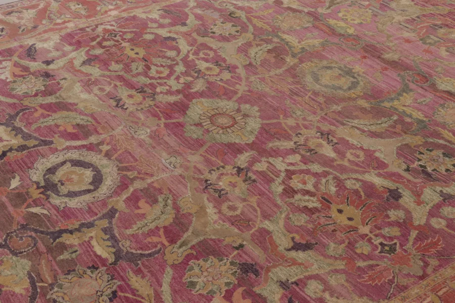 Modern Floral Medallion Rug