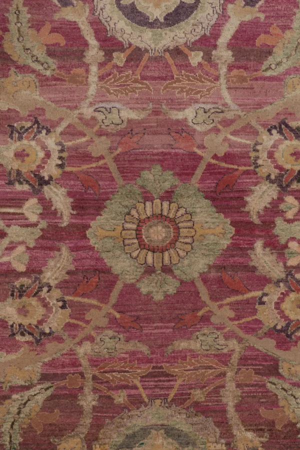 Modern Floral Medallion Rug