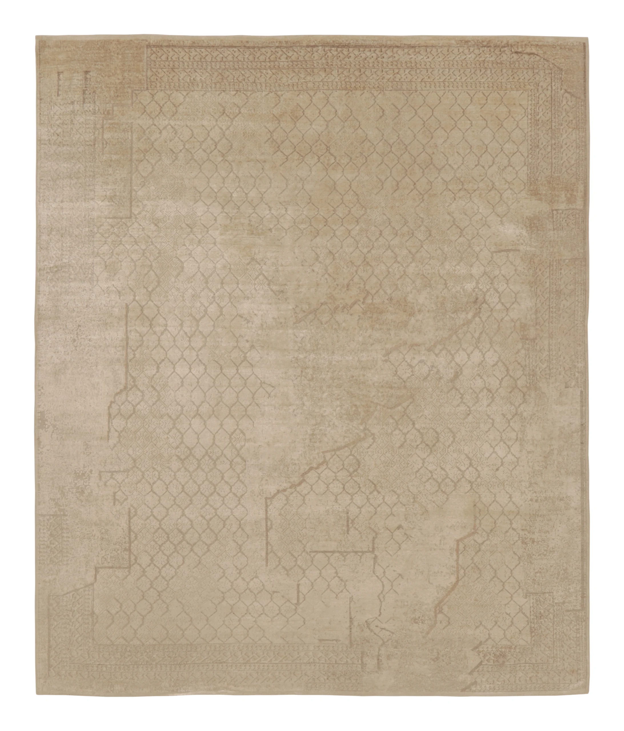 Modern Classic Abstract Geometric Rug