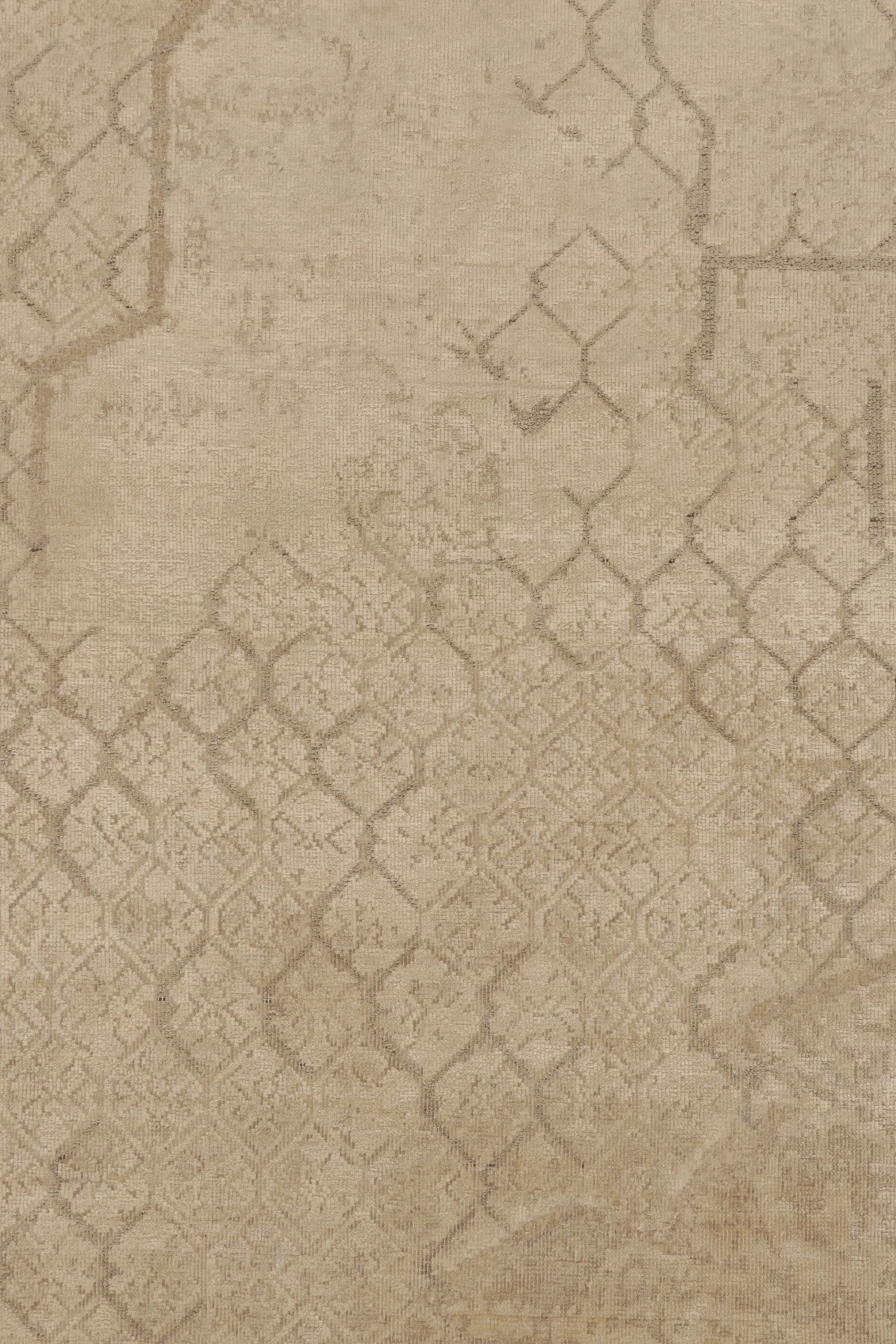 Modern Classic Abstract Geometric Rug