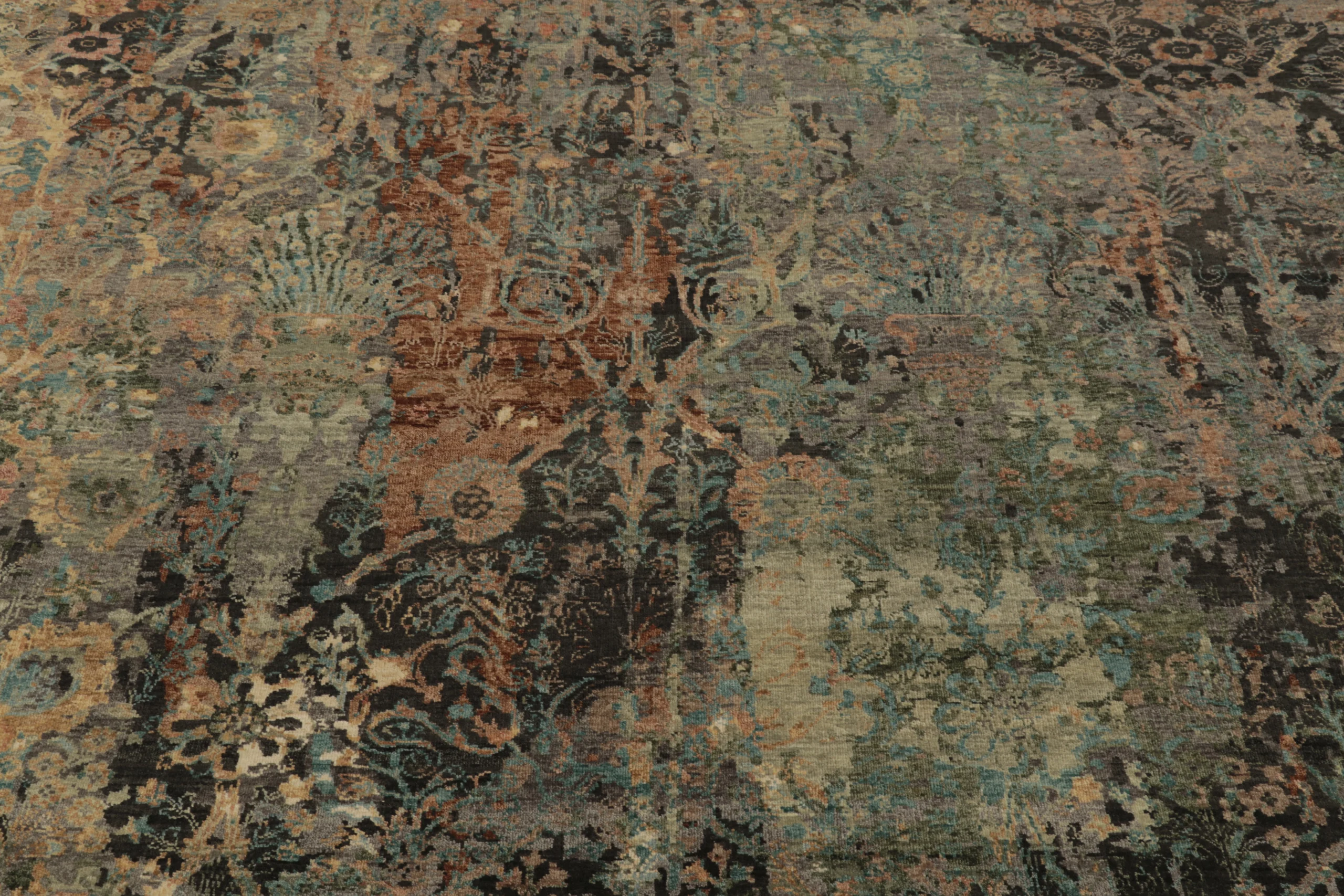 Modern Floral Rug