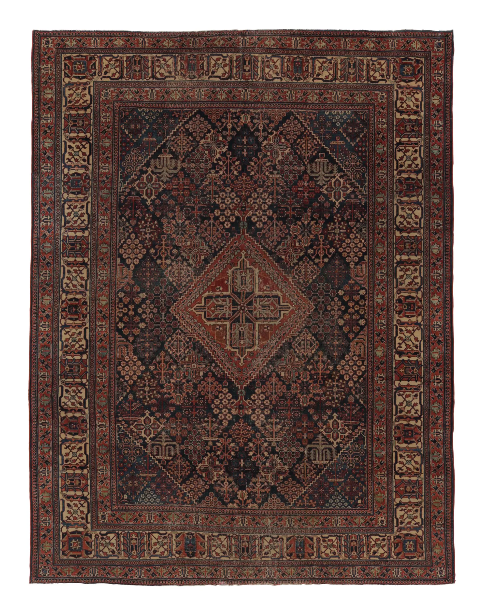 Antique Heriz Persian Rug