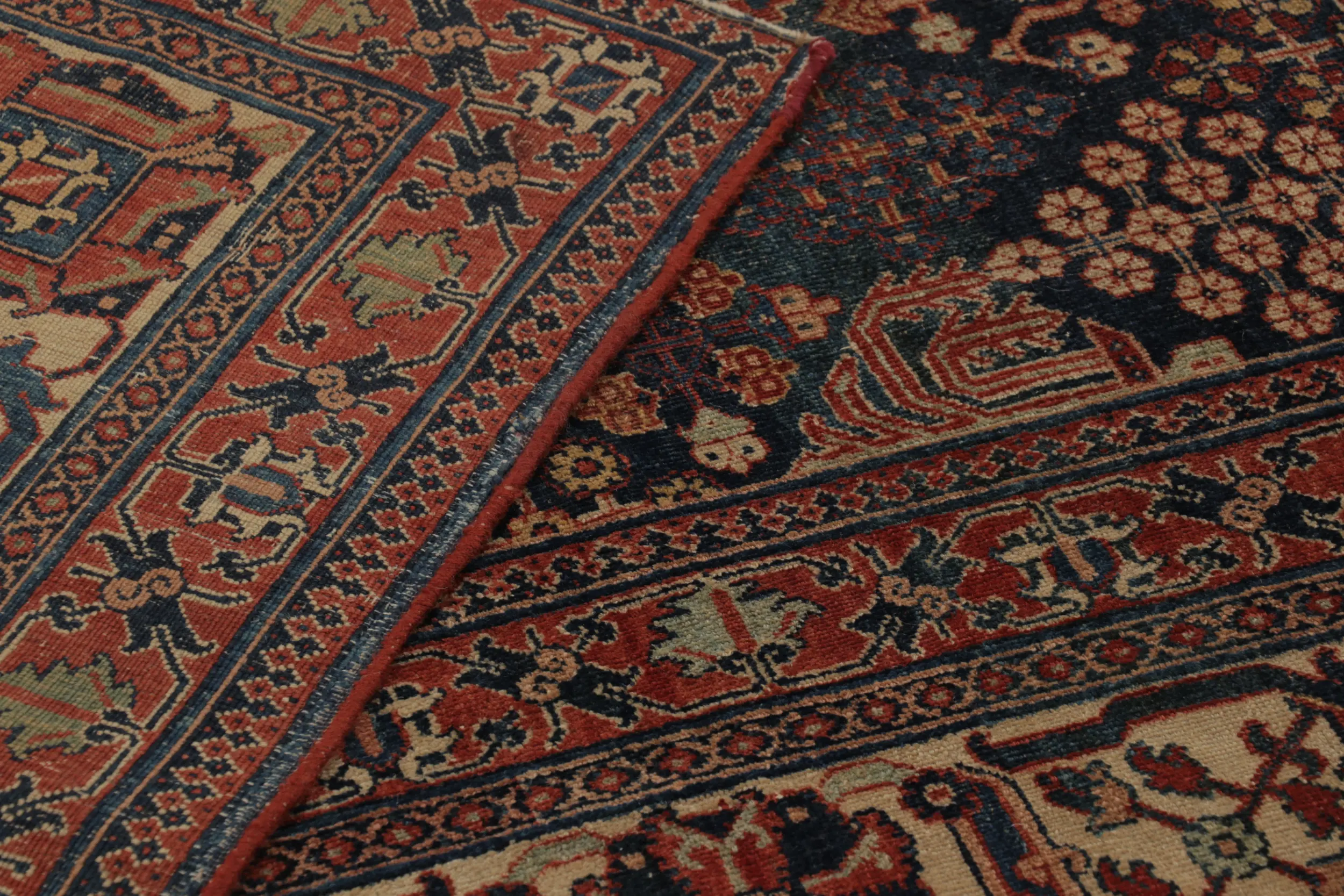 Antique Heriz Persian Rug