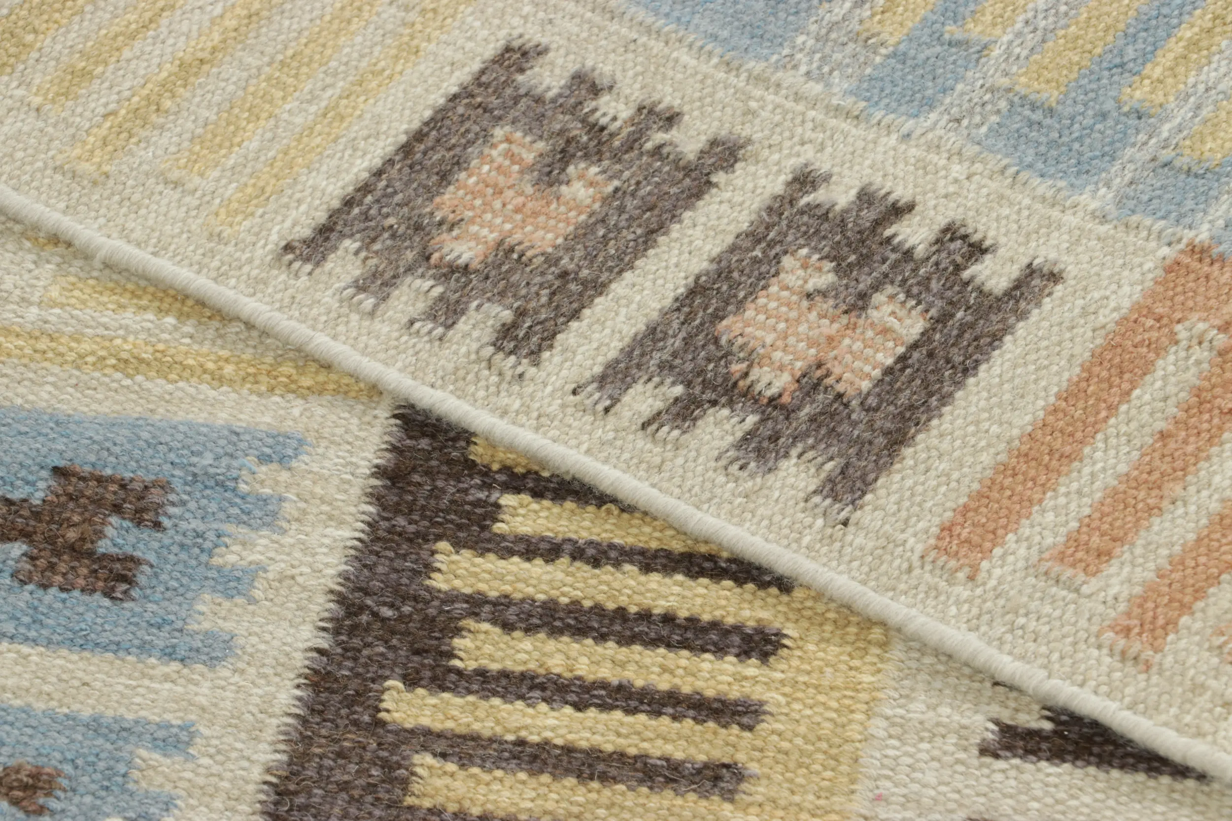 Scandinavian Geometric Custom Rug