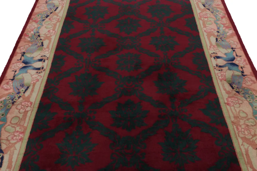 Antique Chinese Deco Rug