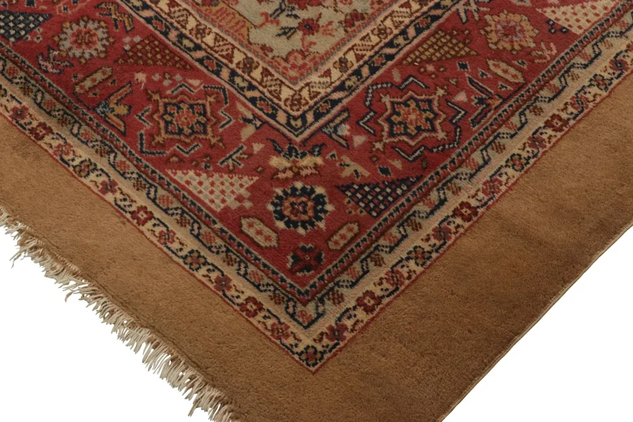 Antique Persian Serapi Medallion Rug