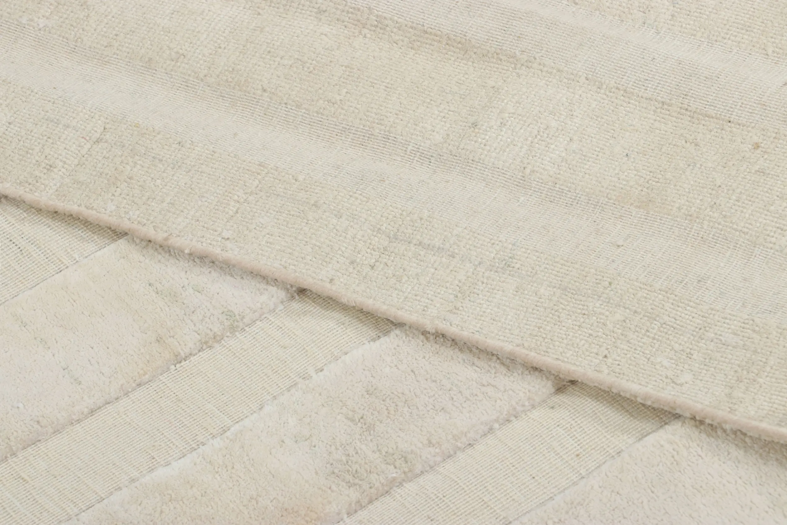Oversized Modern Textural Striped Rug