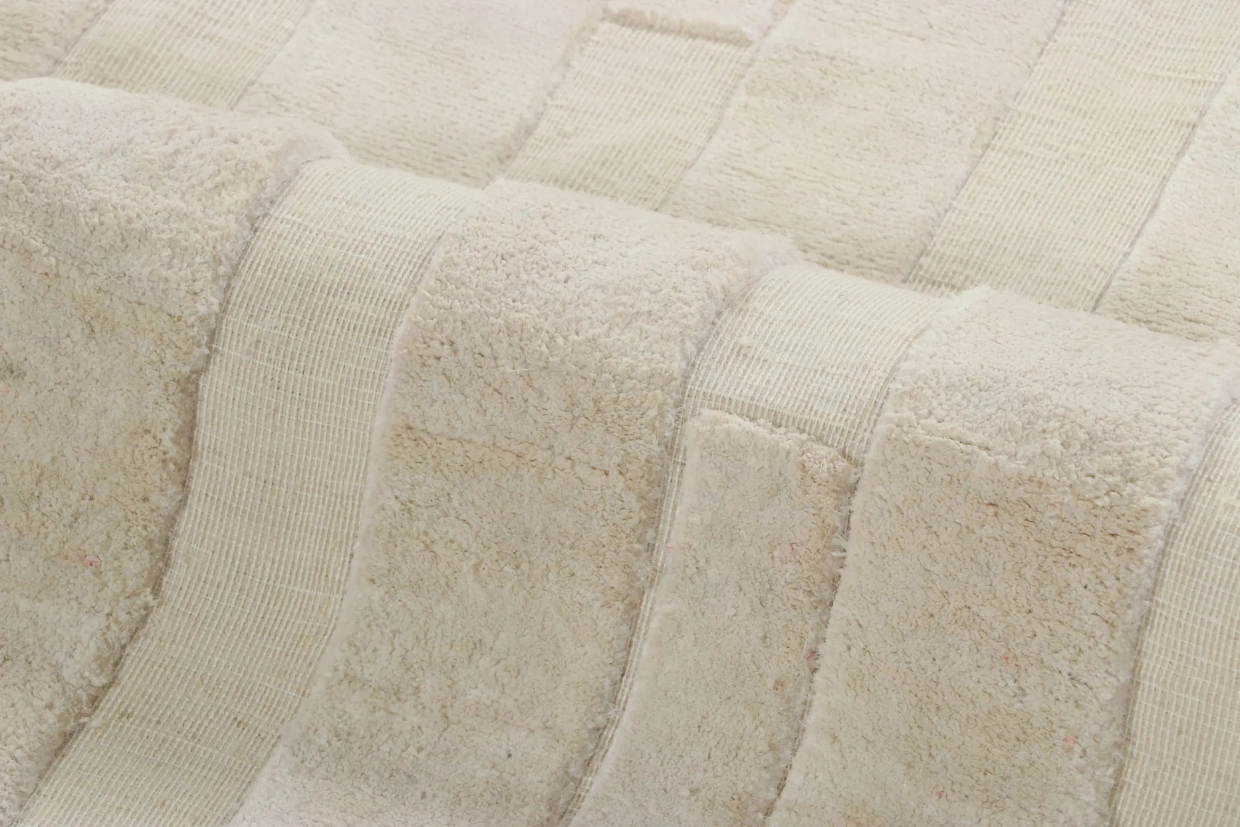 Oversized Modern Textural Striped Rug