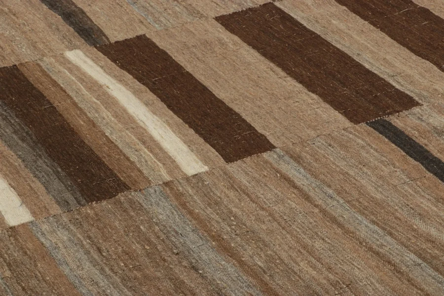Vintage Persian Mazandaran Extra Long Kilim