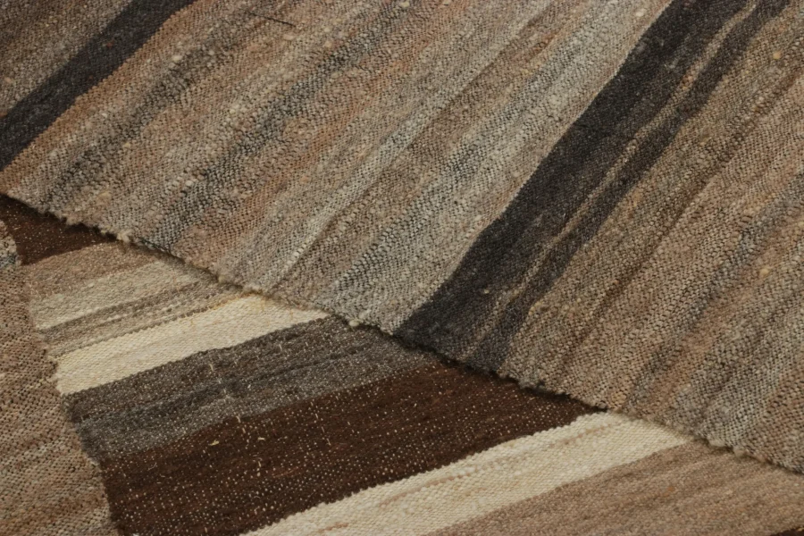 Vintage Persian Mazandaran Extra Long Kilim