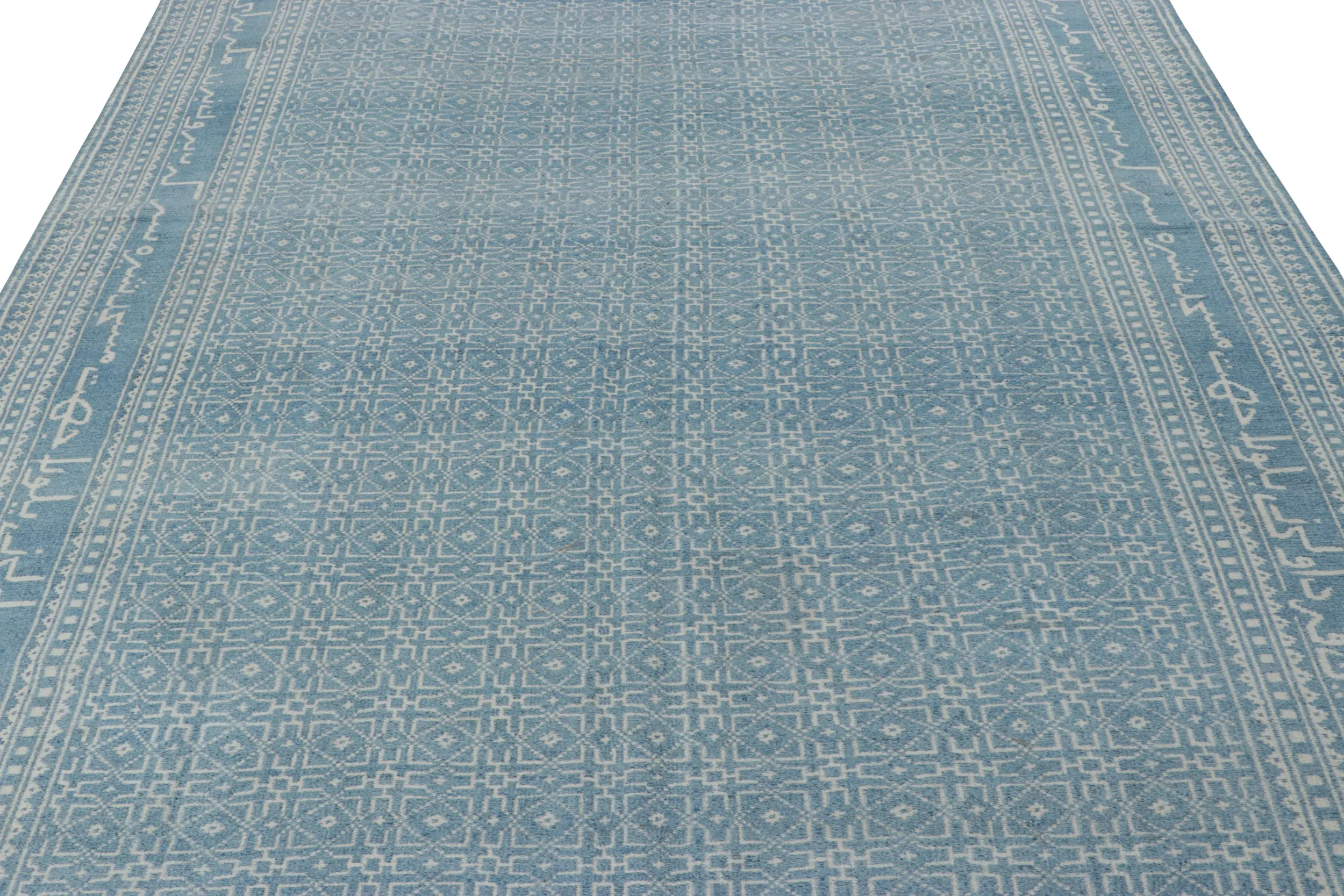 Vintage Persian Mazandaran Geometric Runner Kilim