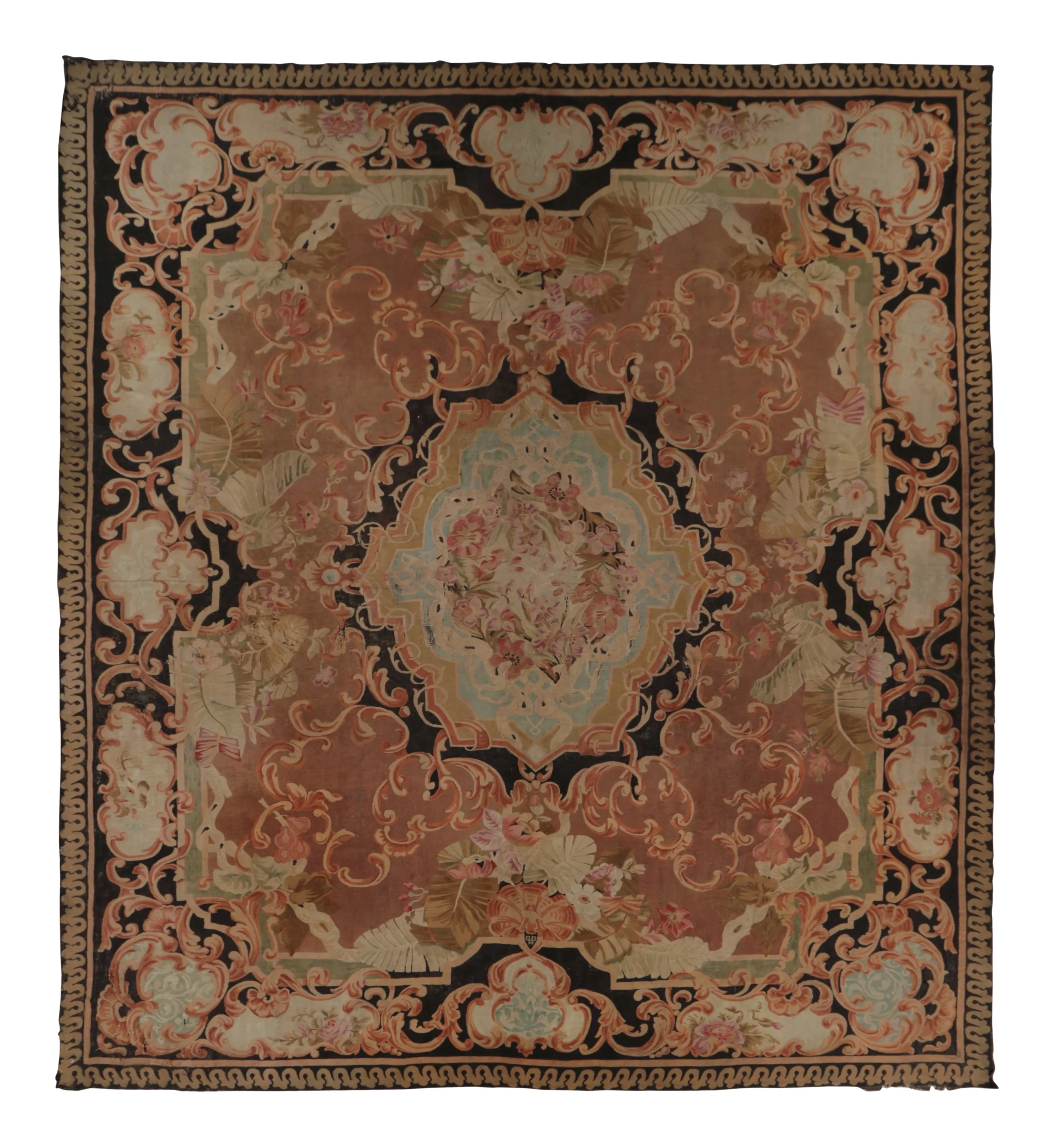 Antique Aubusson Rug