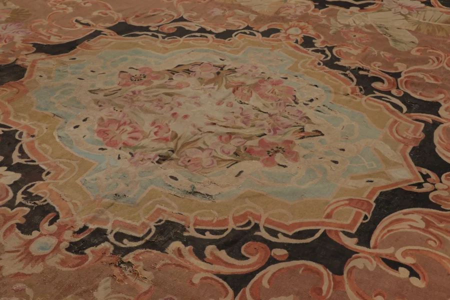 Antique Aubusson Rug