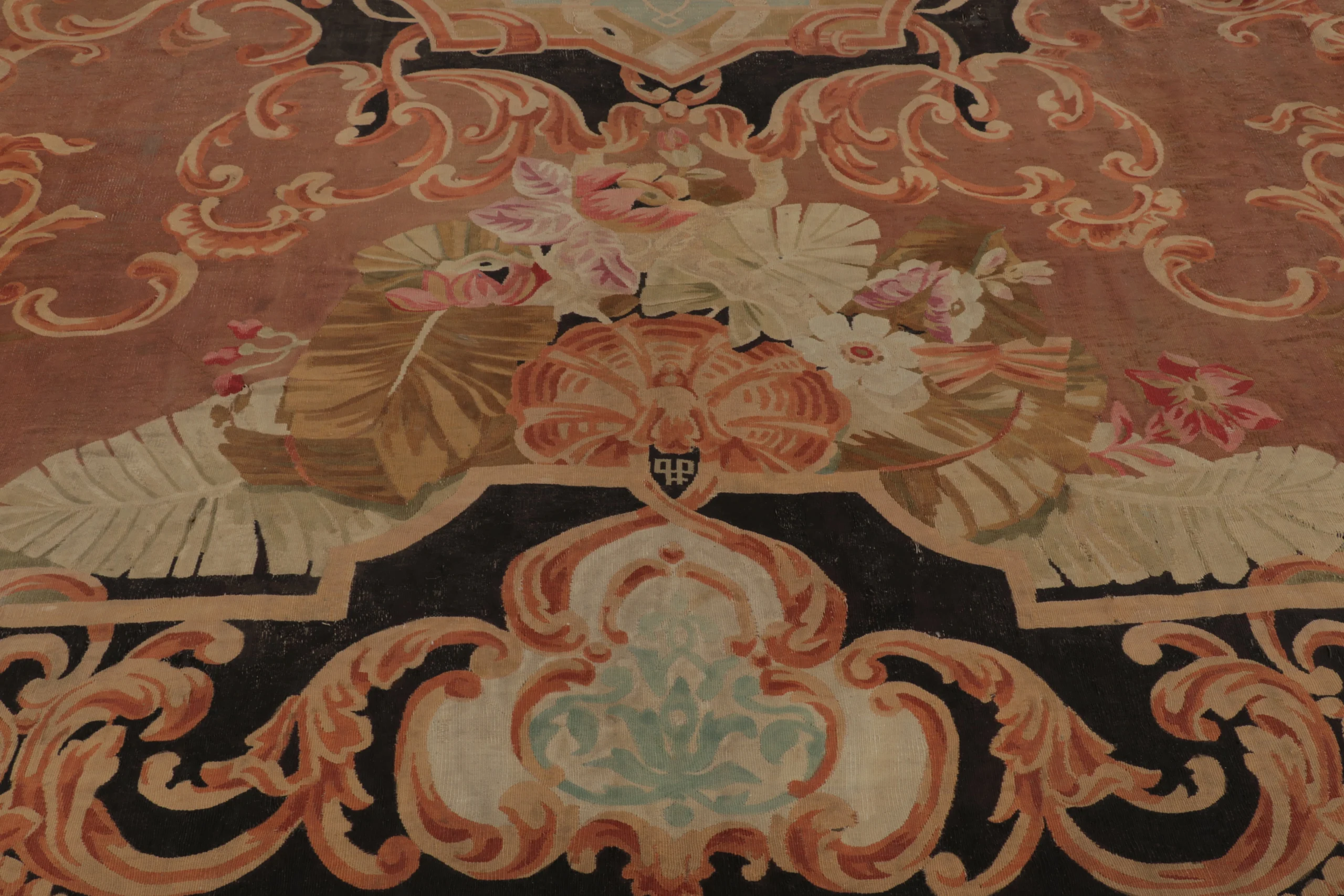 Antique Aubusson Rug