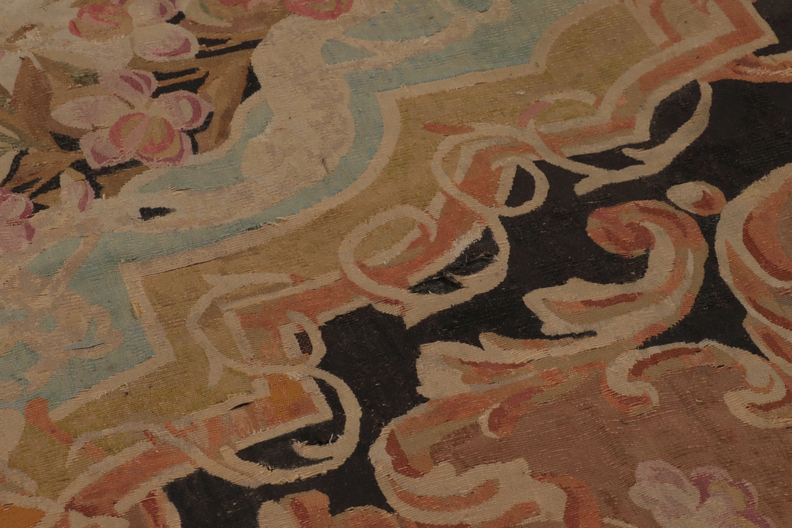 Antique Aubusson Rug