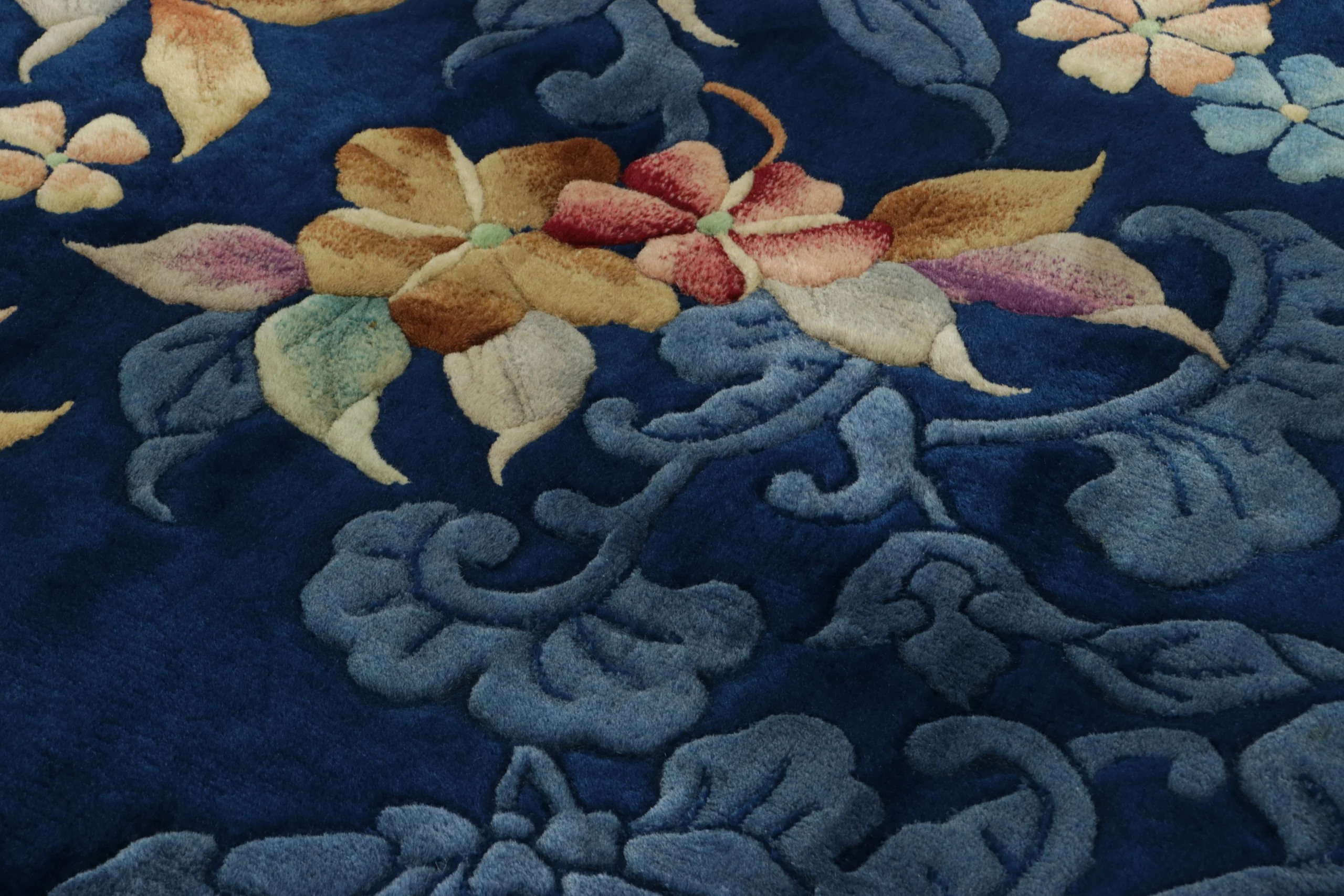 Antique Chinese Art Deco Rug