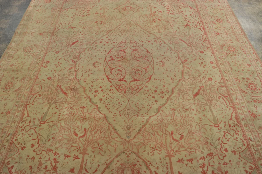 Antique Persian Mohtasham Rug