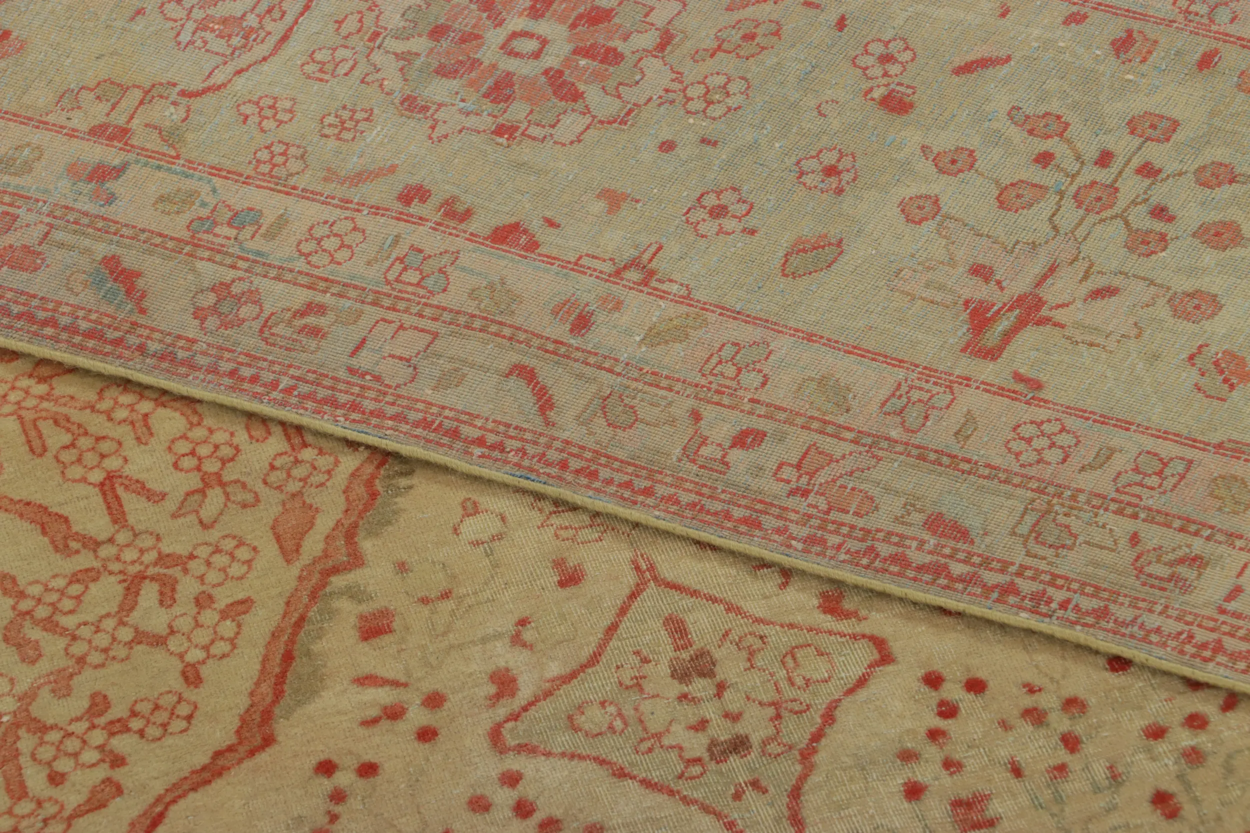 Antique Persian Mohtasham Rug