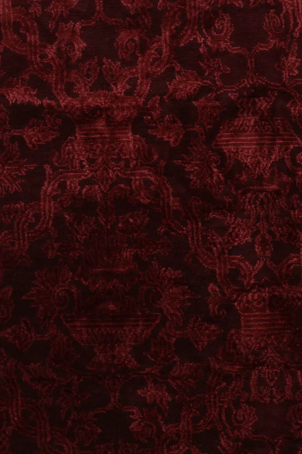 Custom U-Shaped Stair Landing Rug Fragment