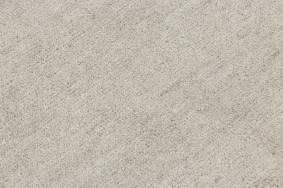 Hover image of Rug & Kilim’s Oversized Textural Custom Rug Design, Solid Beige and Cream Striae