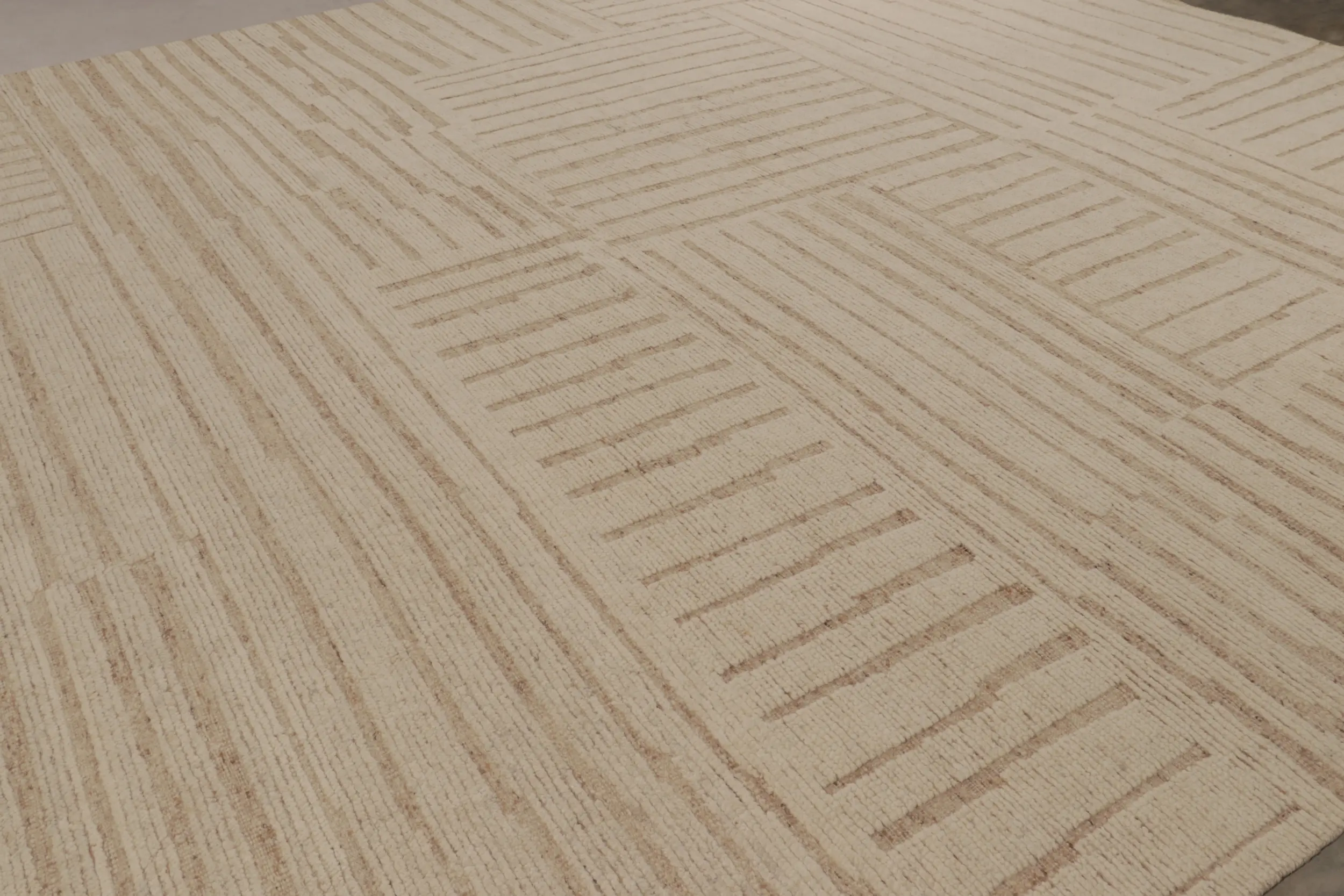 Contemporary Textural Oversized Rug