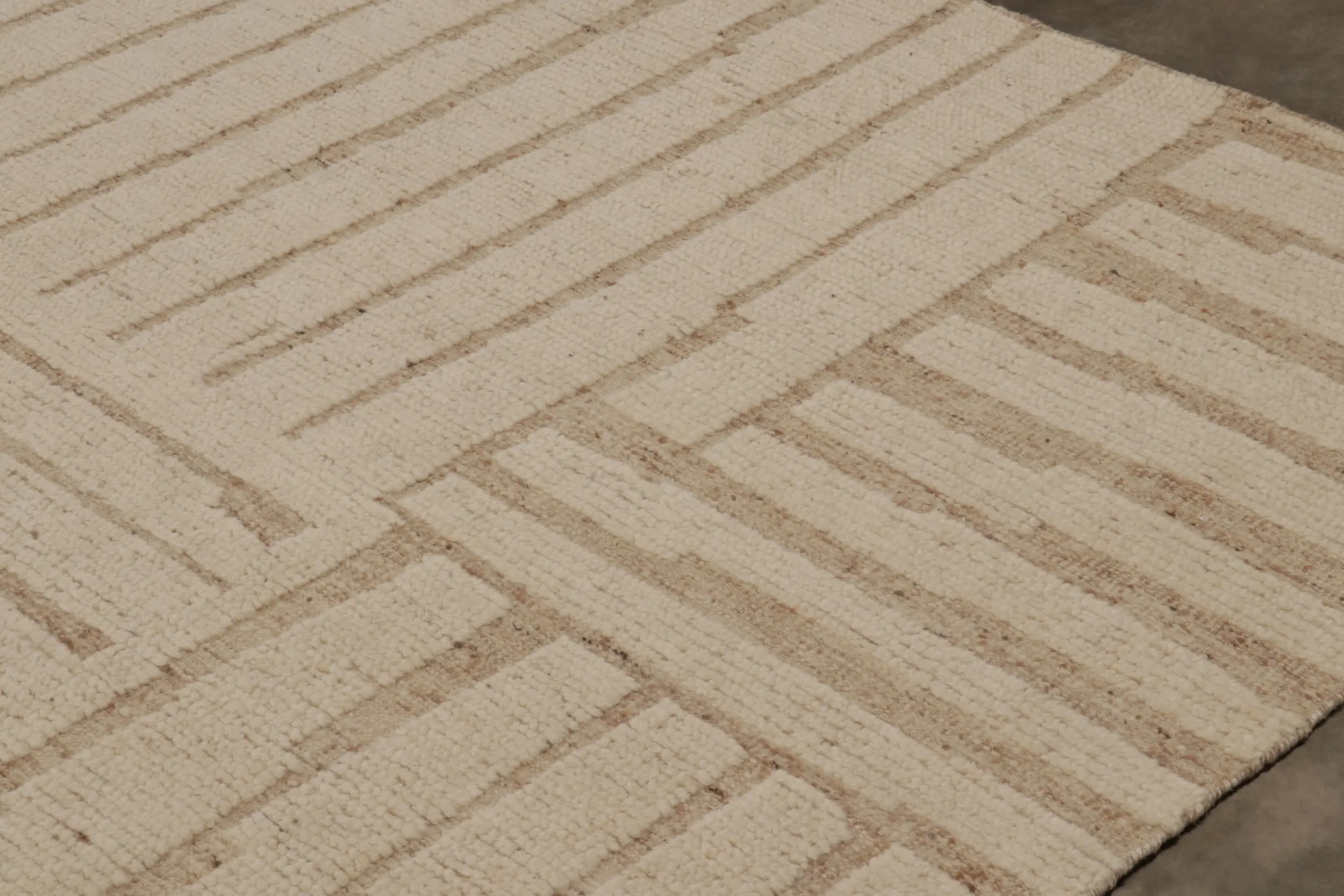 Contemporary Textural Oversized Rug