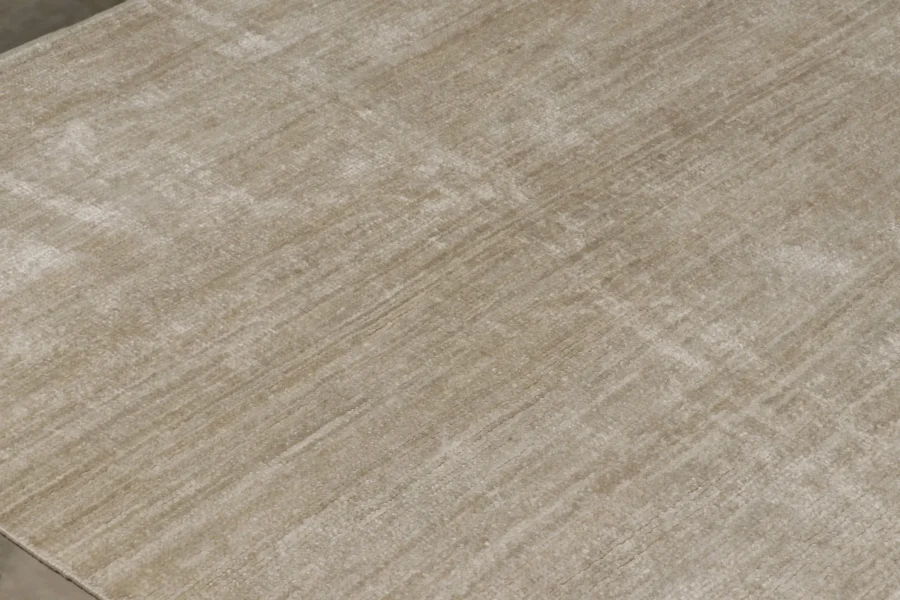 Oversized Modern Textural Striped Rug