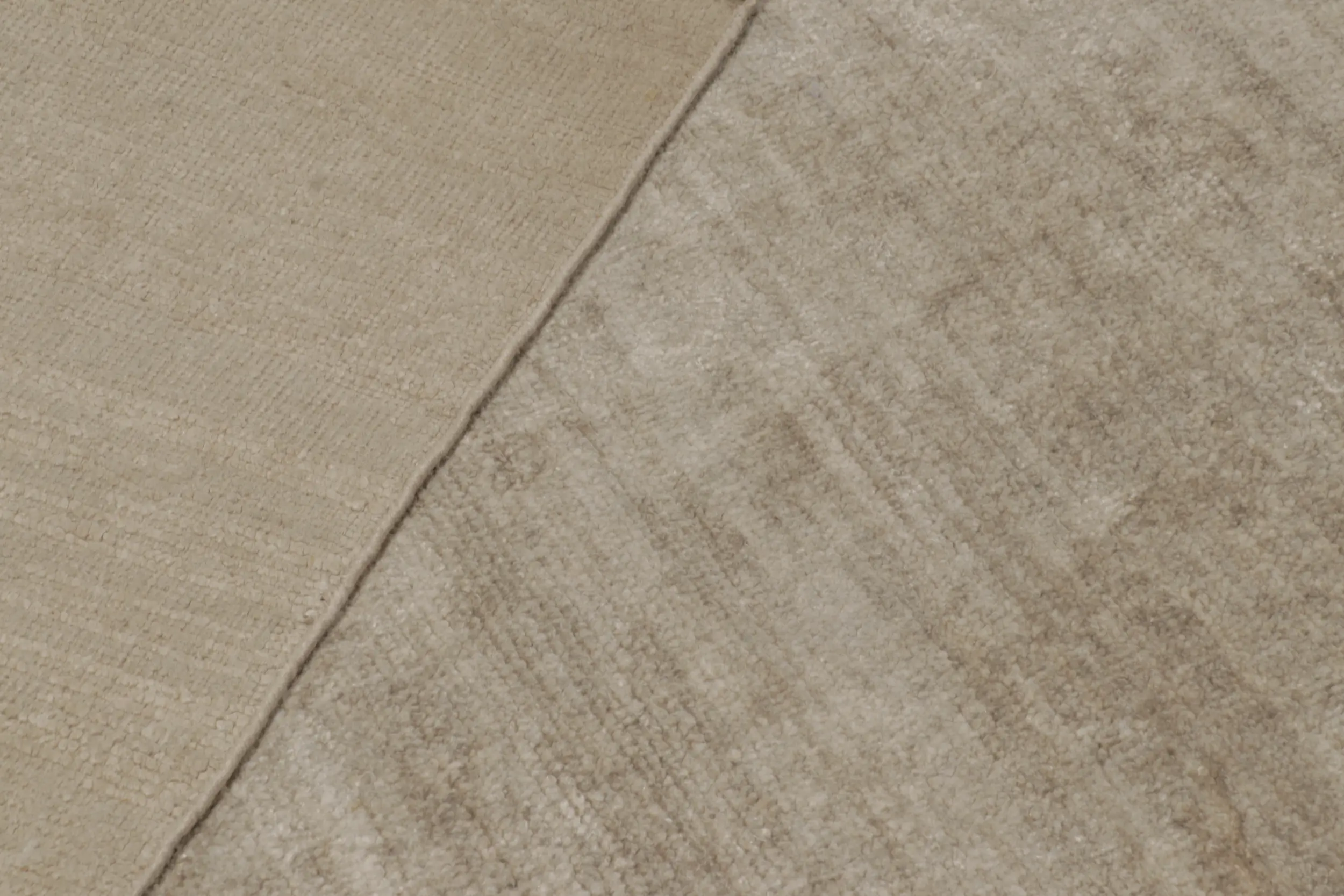 Oversized Modern Textural Striped Rug