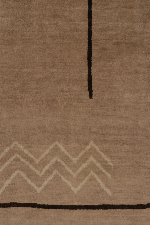 French Art Deco Geometric Rug