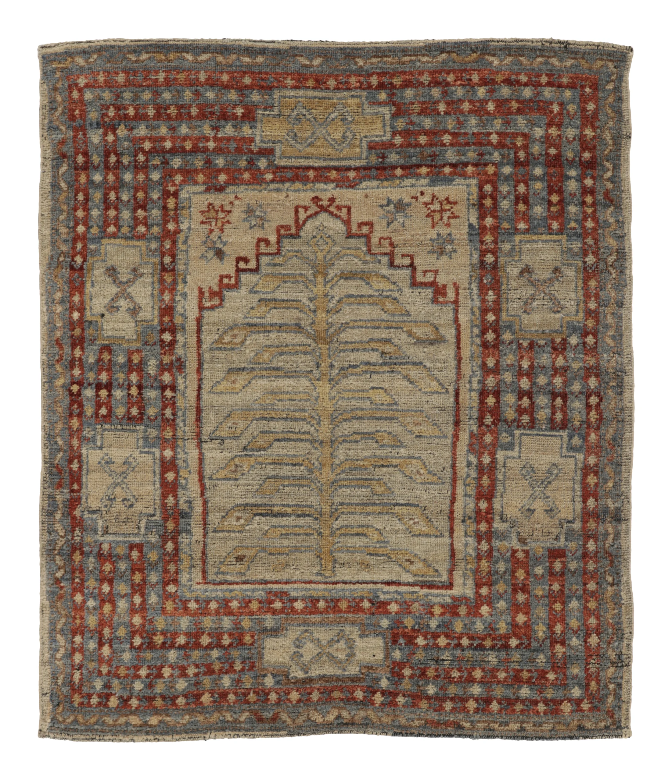 Classic Burano Ghiordes Inspired Rug