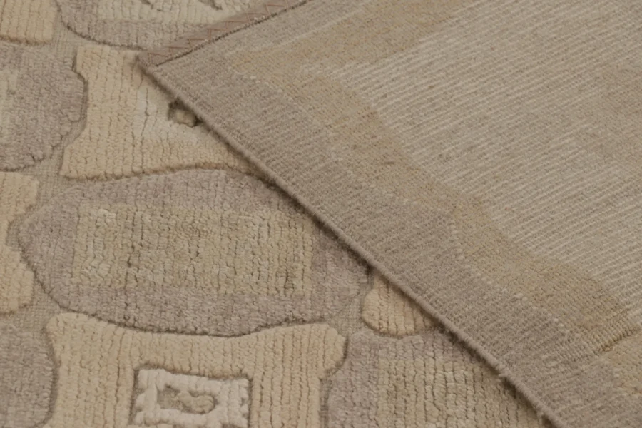 French Art Deco Geometric Rug