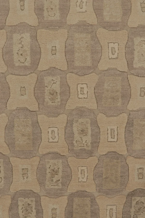 French Art Deco Geometric Rug