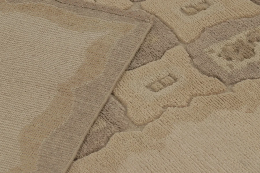French Art Deco Geometric Rug