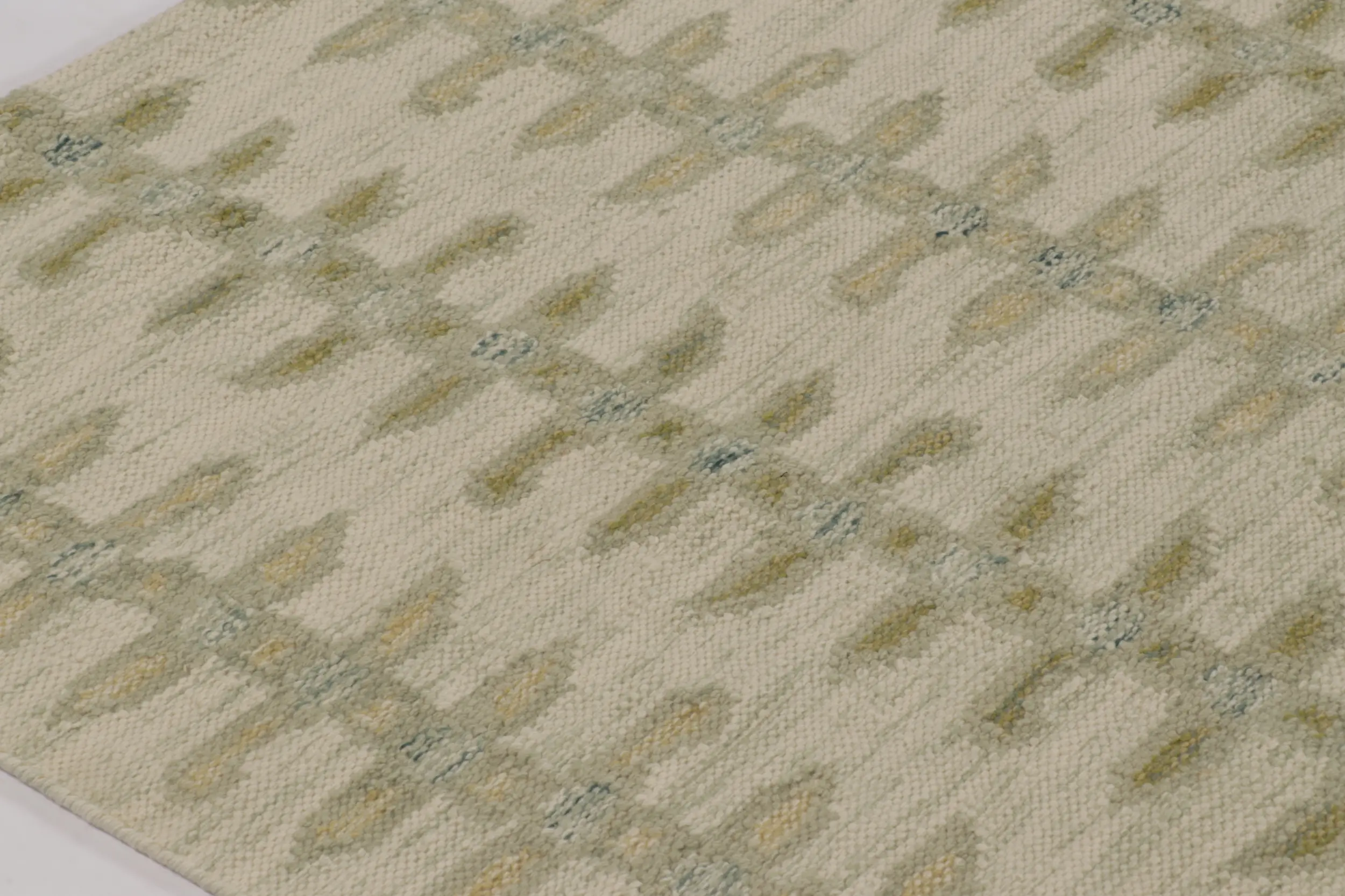 Scandinavian Geometric Runner Custom Rug