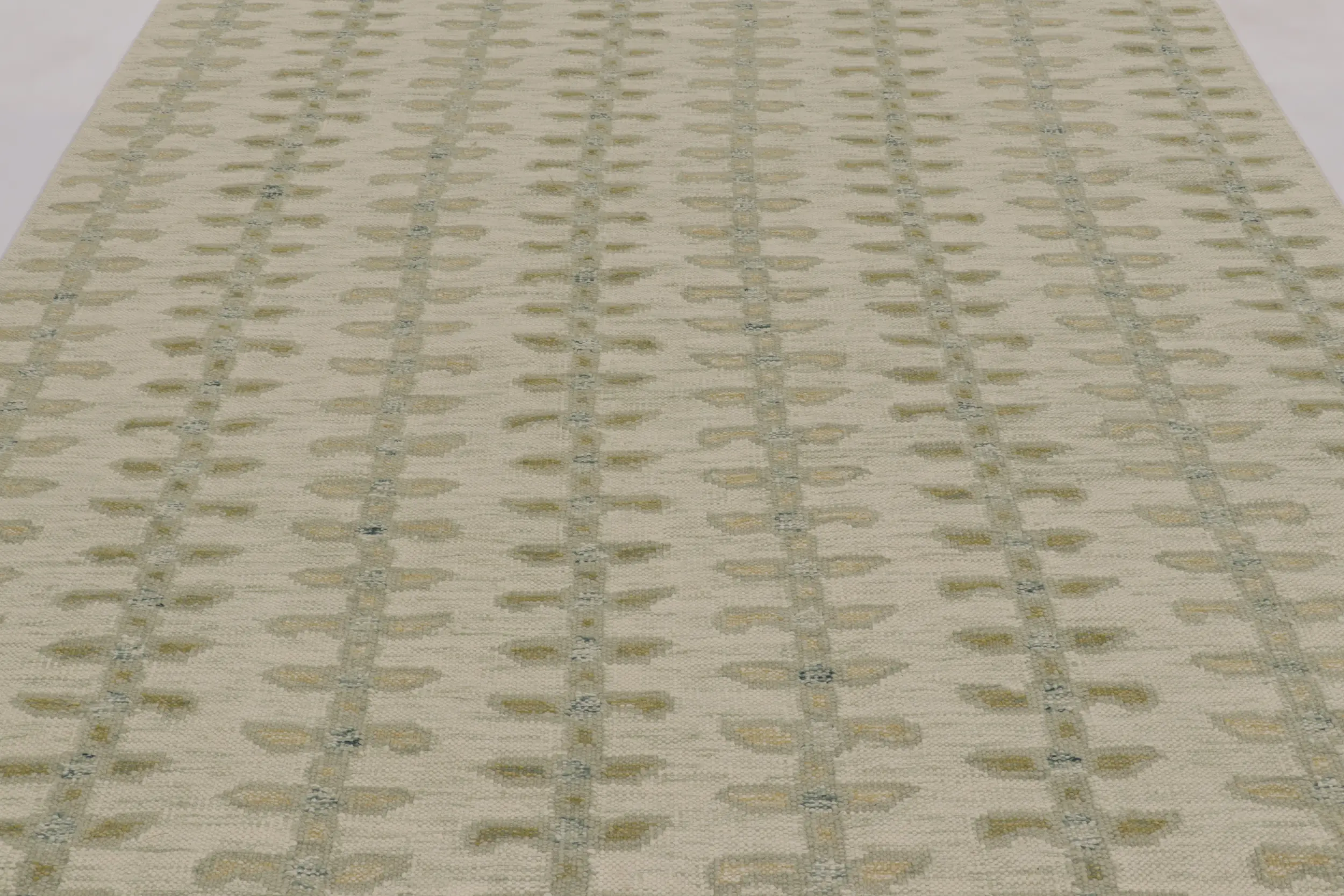 Scandinavian Geometric Runner Custom Rug