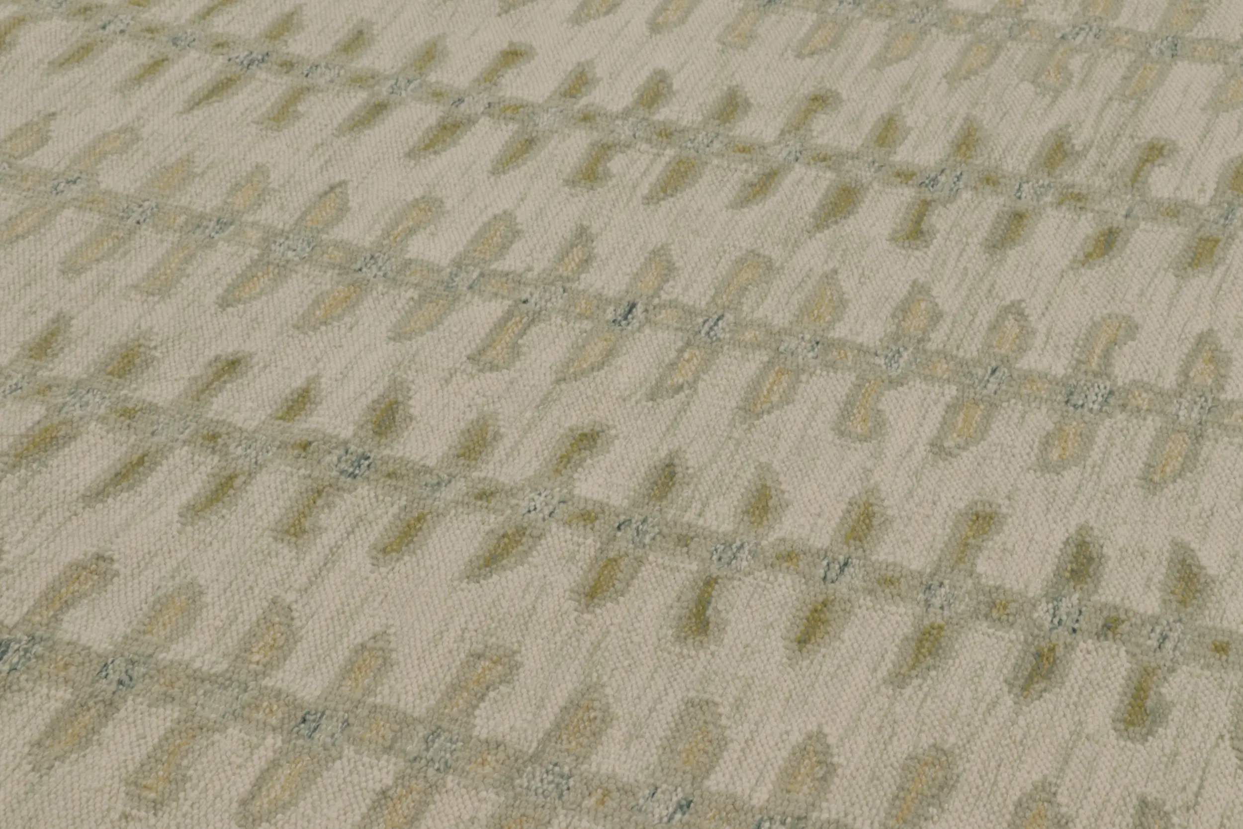 Scandinavian Geometric Runner Custom Rug