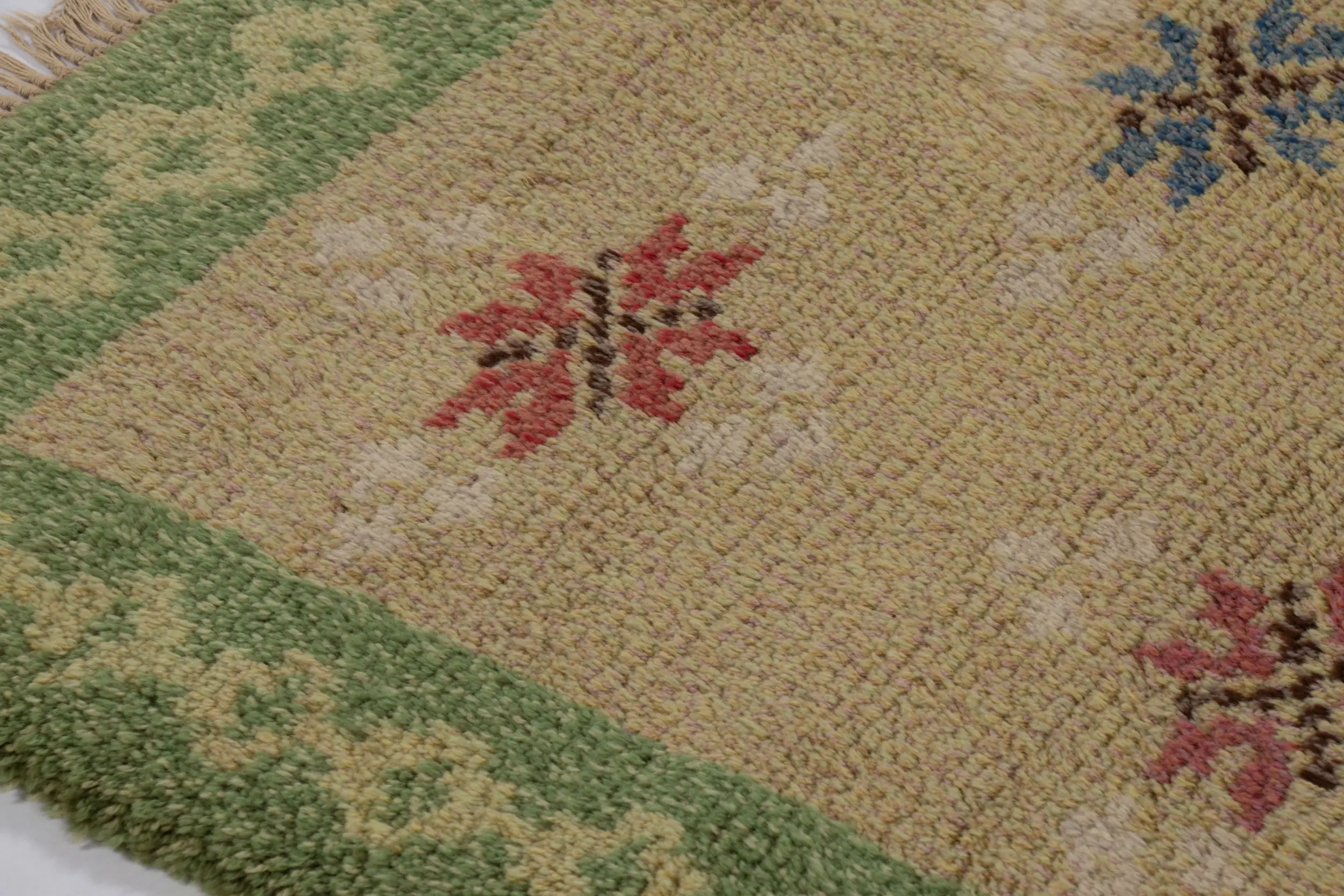 Vintage Swedish Rya Rug
