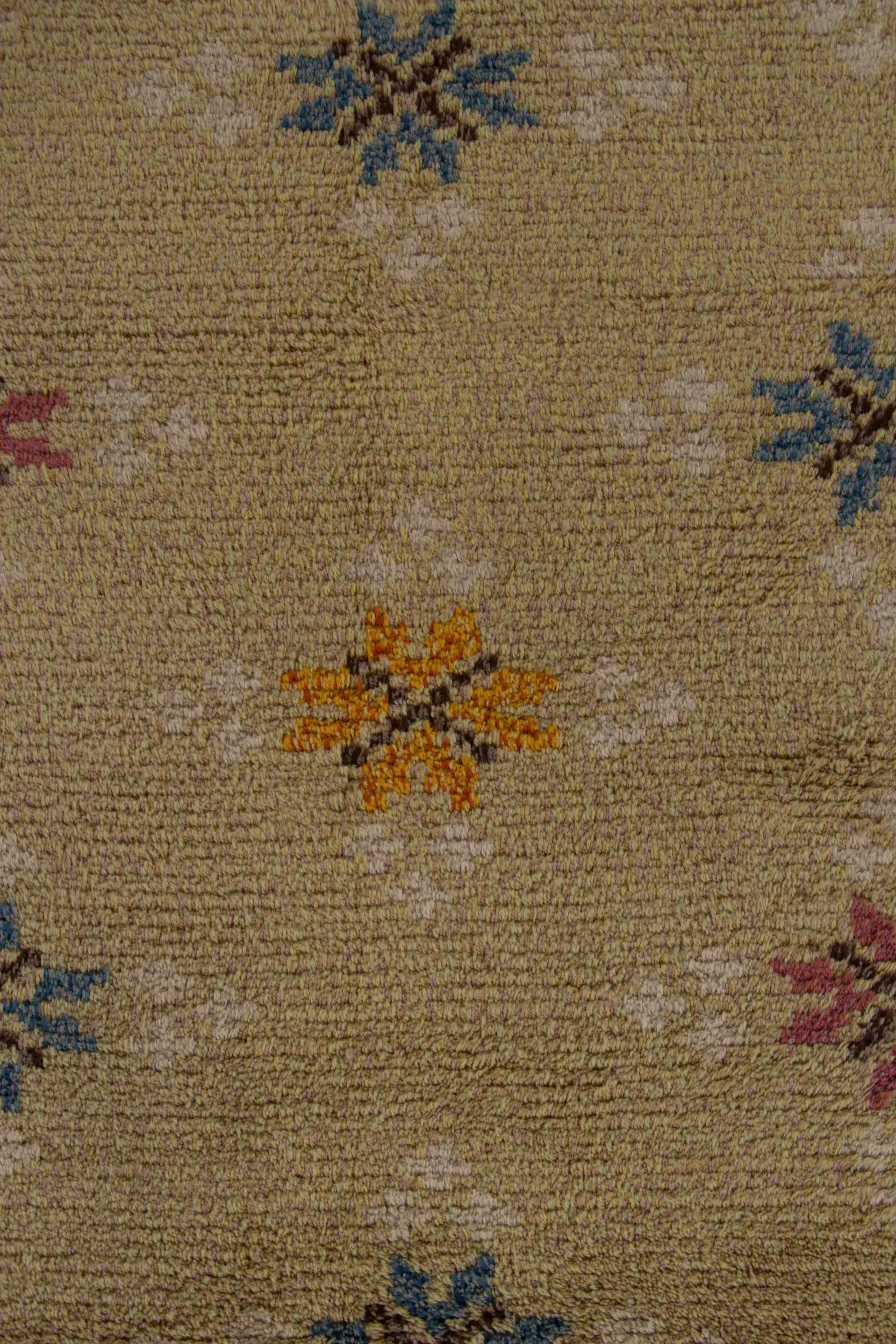 Vintage Swedish Rya Rug