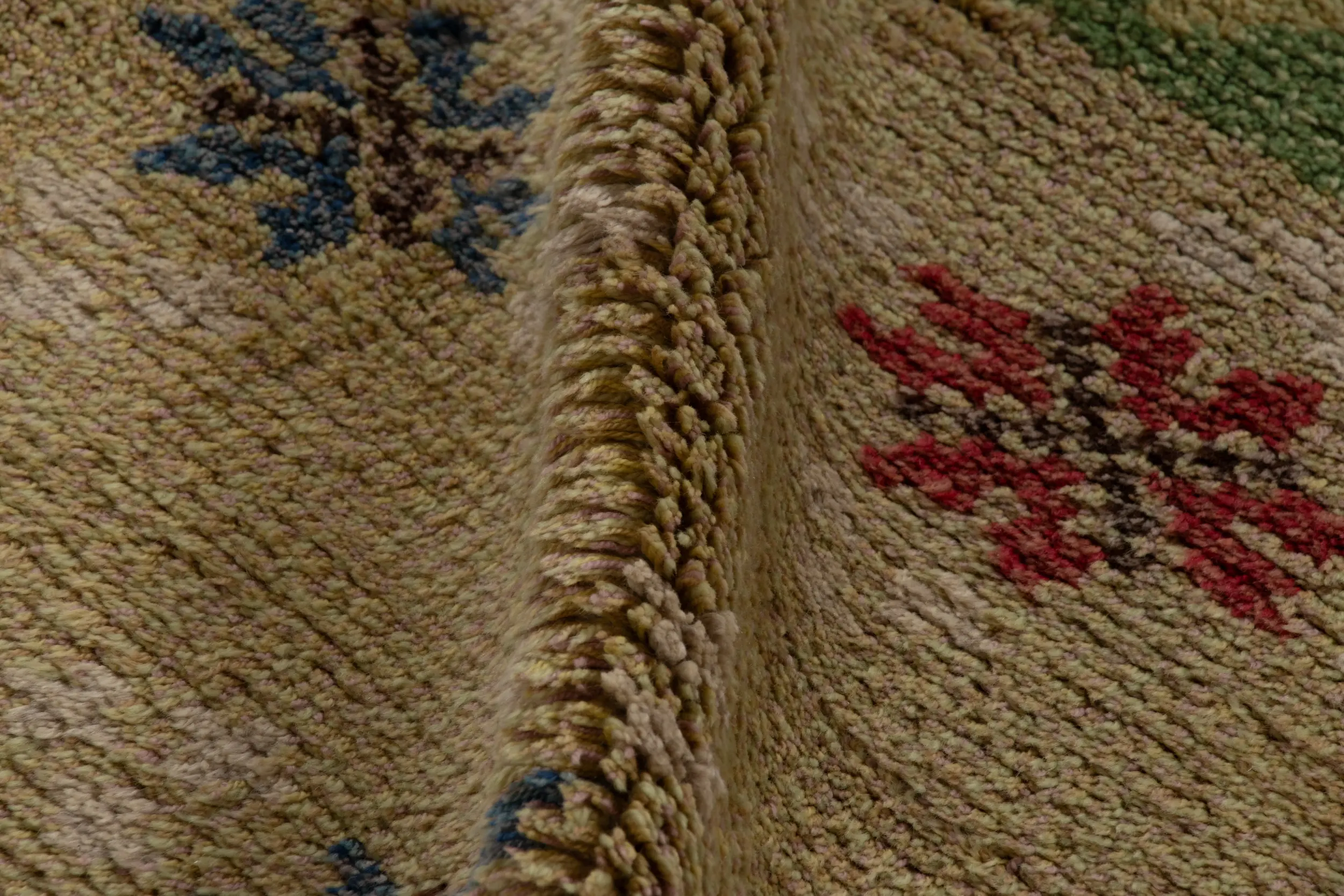 Vintage Swedish Rya Rug