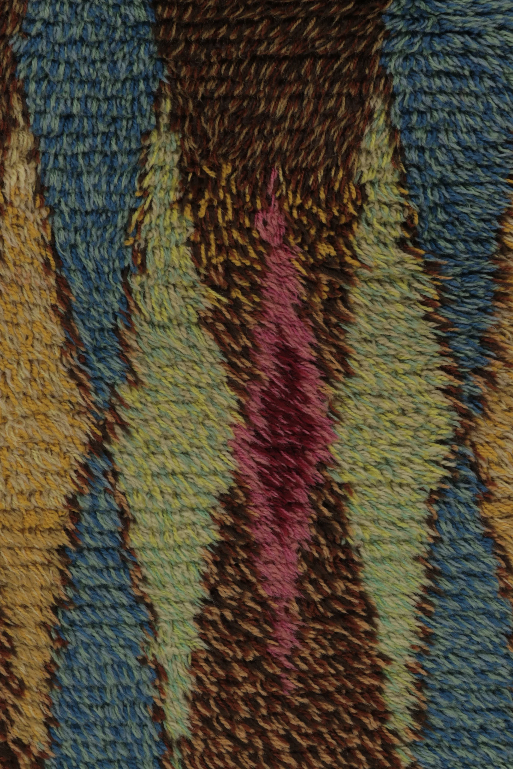 Vintage Swedish Rya Rug