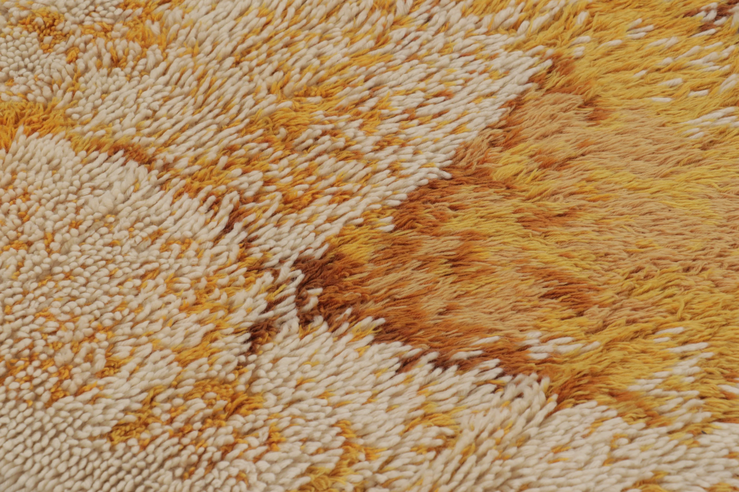 Vintage Swedish Rya Rug