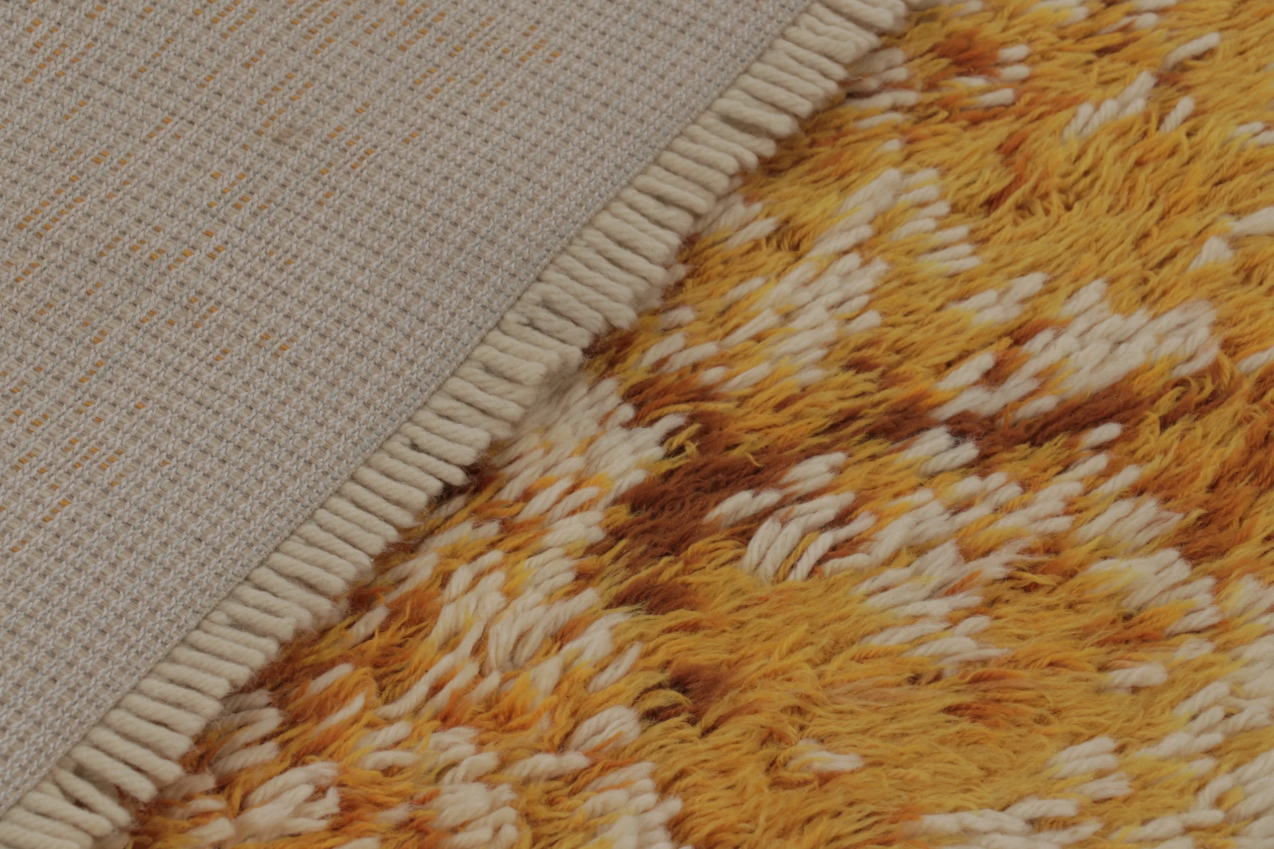 Vintage Swedish Rya Rug