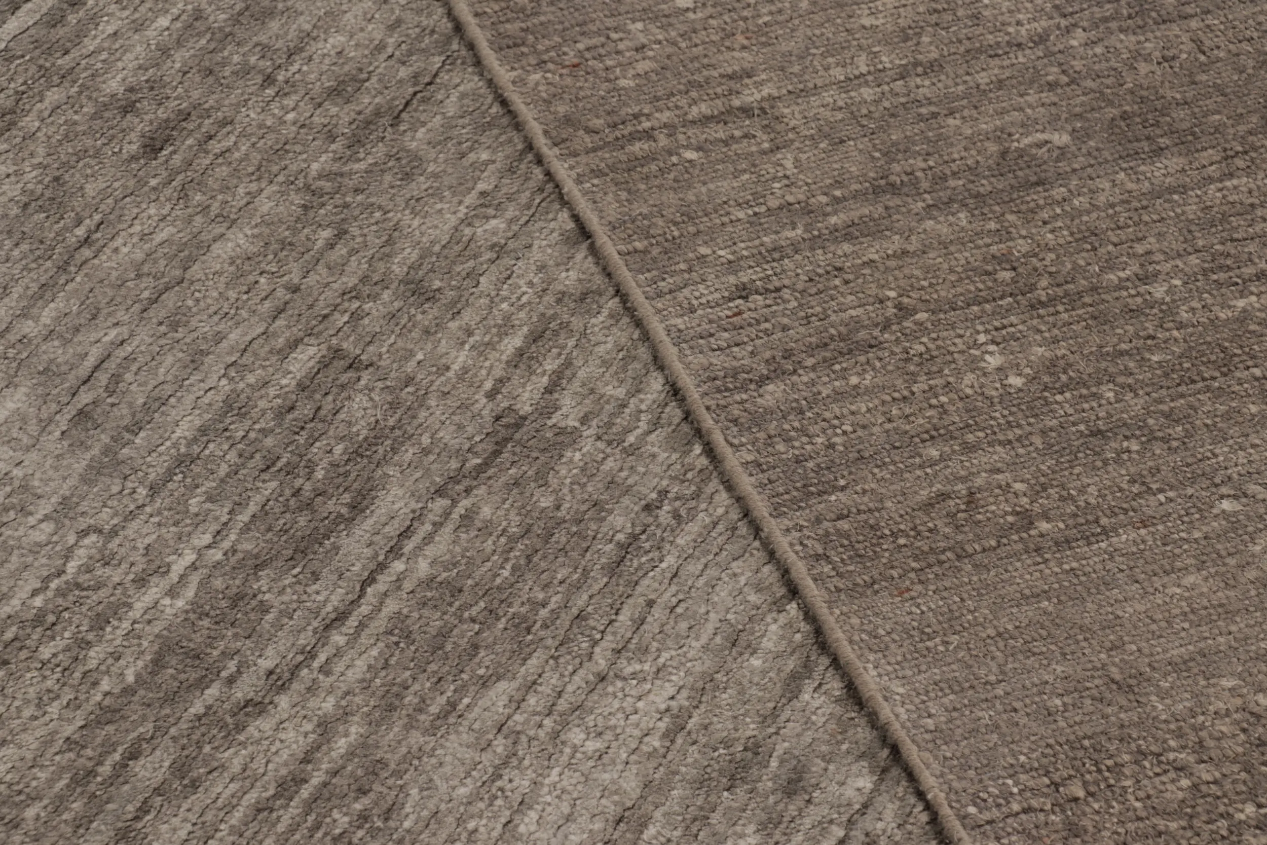 Oversized Modern Textural Striae Rug